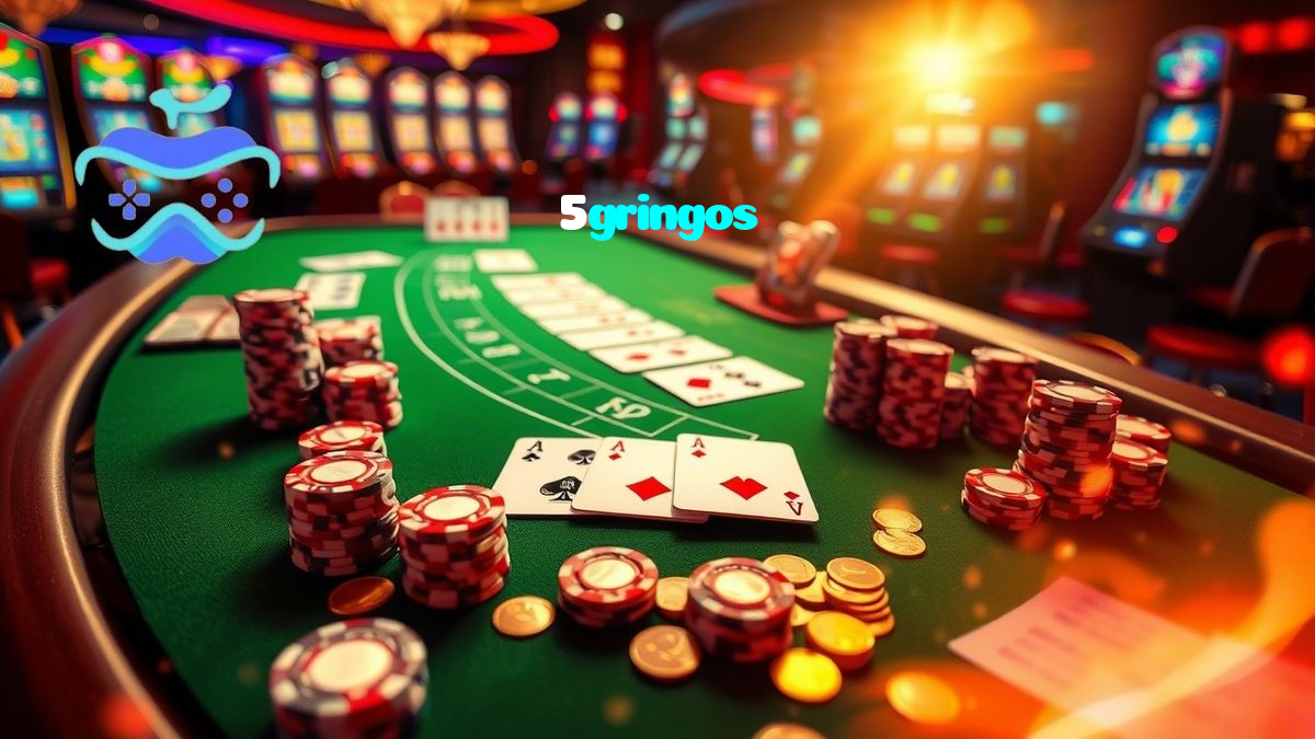 5gringos casino presented on mobile device in Pakistan with slots and live games